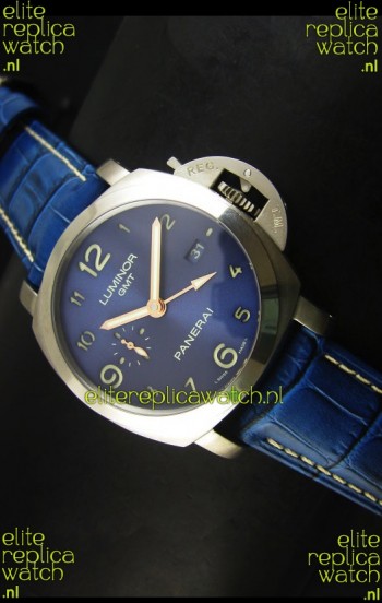Panerai Luminor Marina GMT PAM437L Titanium Swiss Watch - 1:1 Mirror Replica