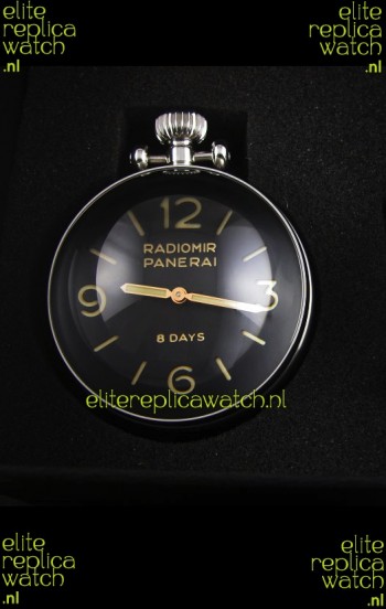 Panerai Radiomir 8 Days PAM581 Table Clock Swiss Watch with Box and Watch Stand