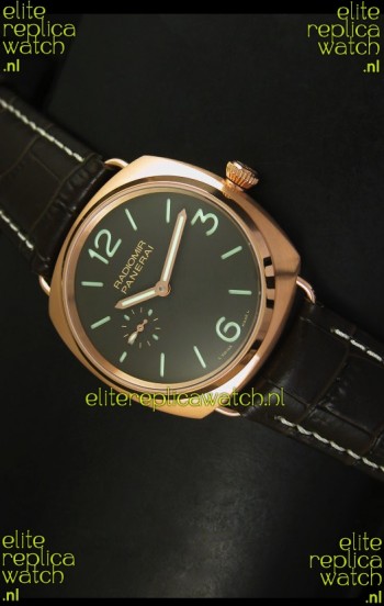 Panerai Radiomir Model PAM00336 Swiss Watch in Pink Gold - 1:1 Mirror Edition