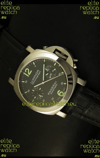 Panerai Luminor Chronograph PAM310 Chronograph Black Dial 40MM