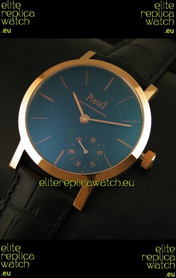 Piaget Altiplano Swiss Manual Winding Replica Watch in Black Dial