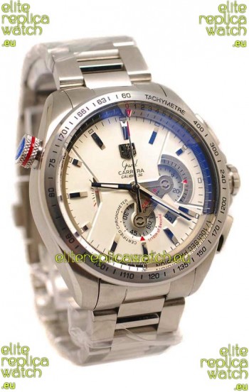 Tag Heuer Grand Carrera Calibre 36 Japanese Replica Steel Watch
