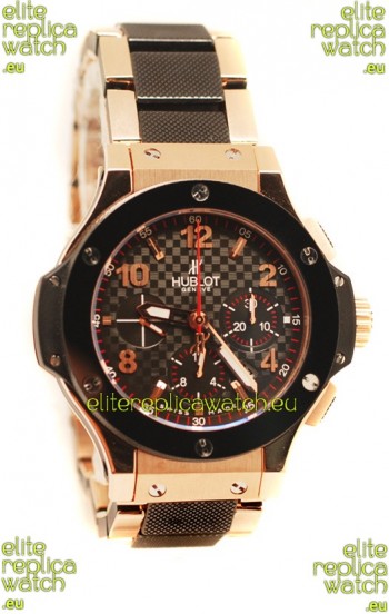 Hublot Big Bang Cappuccino Gold Swiss Replica Watch