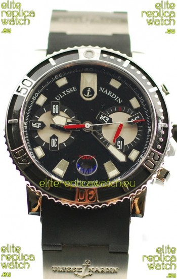 Ulysse Nardin Maxi Marine Diver Chronograph Swiss Replica Watch 