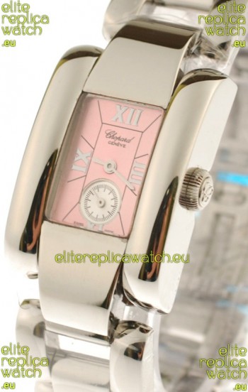 Chopard La Strada Swiss Ladies Swiss Watch in Pink Dial