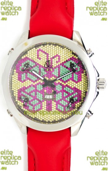 Jacob & Co. The Five Time Zone Butterfly Swiss Replica Watch