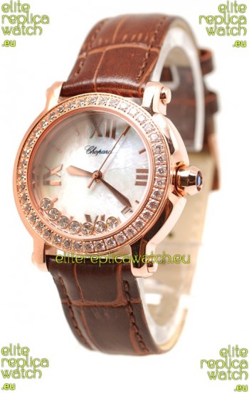 Chopard Happy Sport Ladies Swiss Replica Watch