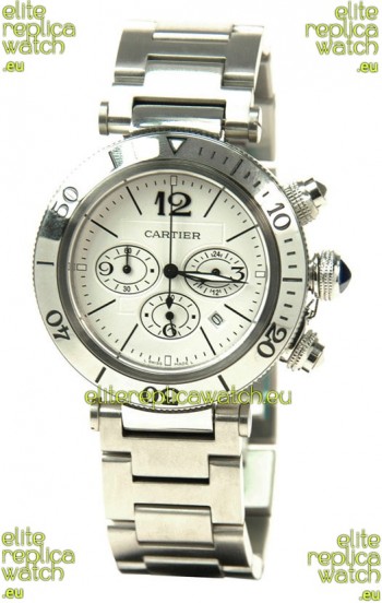 Cartier Pasha Seatimer Swiss Replica Automatic Watch
