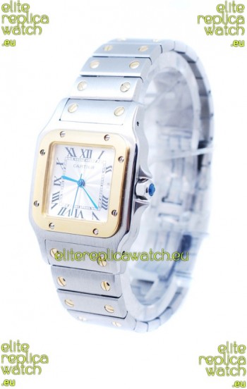 Cartier Santos 100 Two Tone Replica Watch