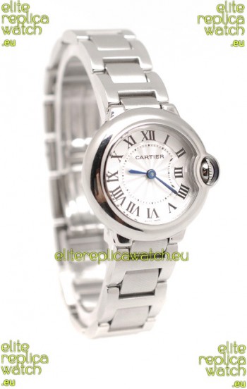 Cartier Ballon Swiss Ladies Wristwatch in Steel