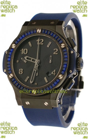 Hublot Big Bang Dark Blue Tutti Fruitti Swiss Replica Watch