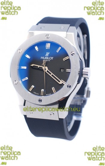 Hublot Classic Fusion Silver Watch in Steel Case