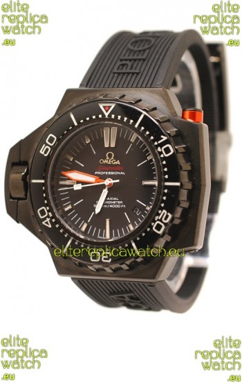 Omega Seamaster Ploprof 1200M Swiss Watch in Black