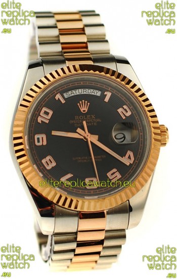 Rolex Day Date Two Tone Japanese Replica Watch 