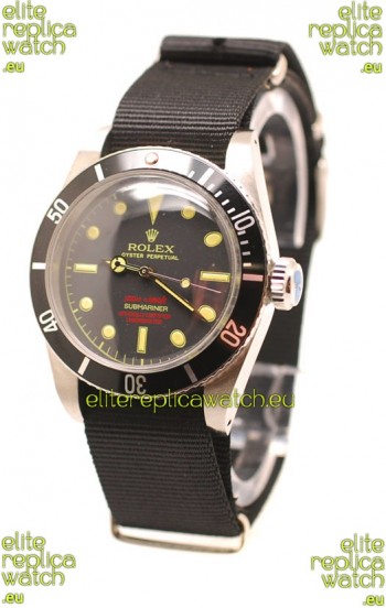 Rolex Submariner Swiss Watch Nylon Strap Watch
