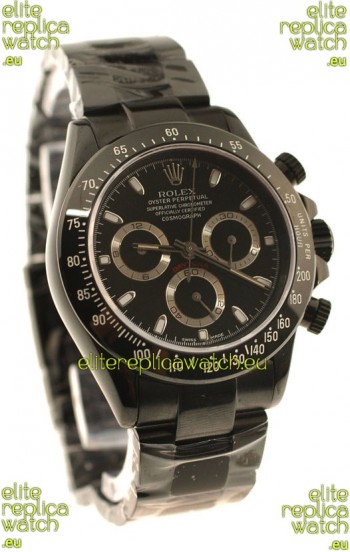 Rolex Daytona Cosmograph 2011 Edition Swiss Watch in Black