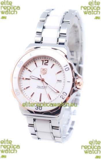 Tag Heuer Formula 1 Japanese Quartz Ladies Watch in Rose Gold Bezel