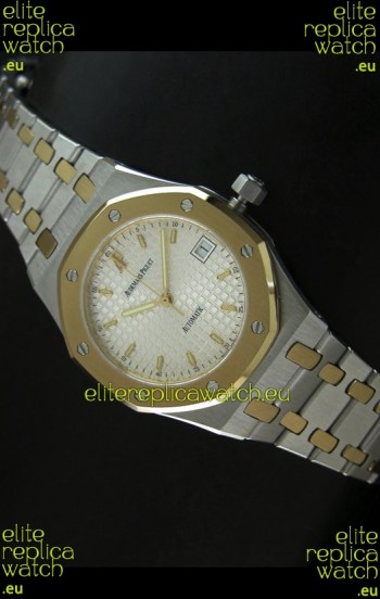 Audemars Piguet Royal Oak Swiss Watch Two Tone Gold/Steel Plating - MIRROR REPLICA