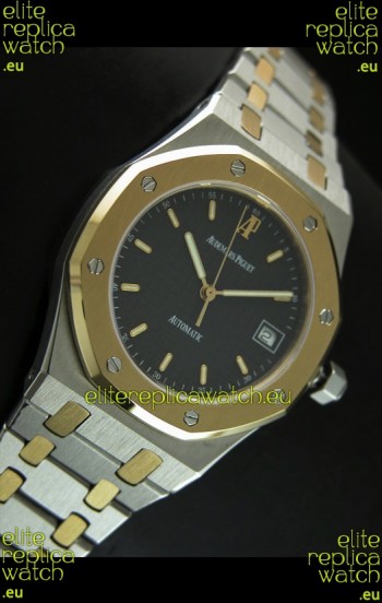 Audemars Piguet Royal Oak Swiss Watch Two Tone Gold/Steel Plating - MIRROR REPLICA