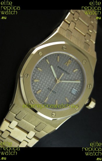 Audemars Piguet Royal Oak Swiss Watch Gold Plating - MIRROR REPLICA