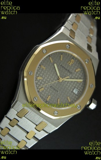 Audemars Piguet Royal Oak Swiss Watch Two Tone Gold/Steel Plating - MIRROR REPLICA