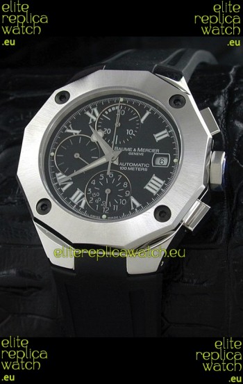 Baume & Mercier Riveria Swiss Watch in Black Dial