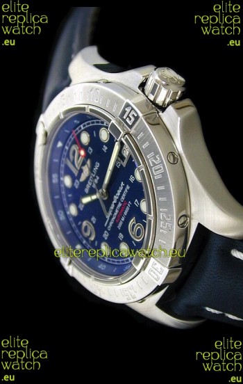 Breitling Superocean Steelfish Swiss Replica Watch in Blue Dial
