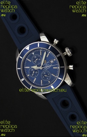 Breitling Superocean Swiss Replica Watch in Blue Dial