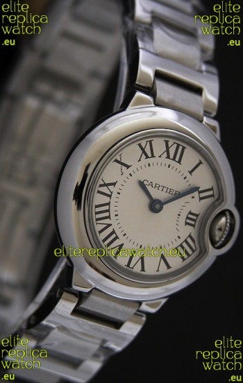 Cartier Ballon Bleu de Swiss Replica Watch in White Dial