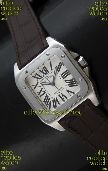 Cartier Santos in Swiss Replica Watch 1:1 Mirror Replica