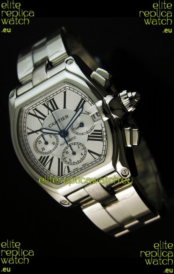 Cartier Roadster Swiss Chronograph Replica Watch - 1:1 Mirror Replica Watch
