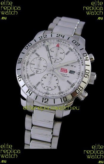 Chopard Mille Miglia GMT Swiss Replica Watch in White Dial