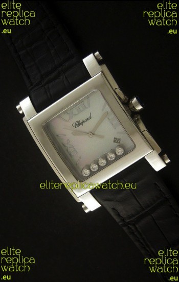 Chopard Happy Sport Swiss Replica Watch in White Dial