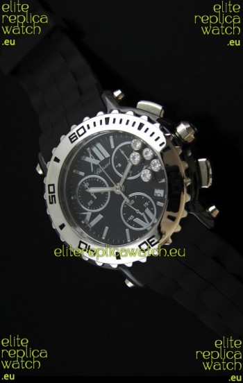 Chopard Happy Sport Swiss Replica Watch in Black Dial