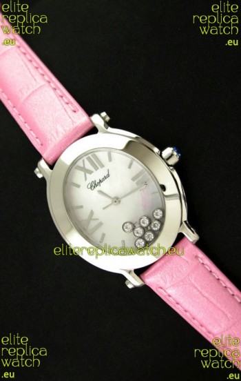 Chopard Happy Sport Ladies Japanese Replica Watch