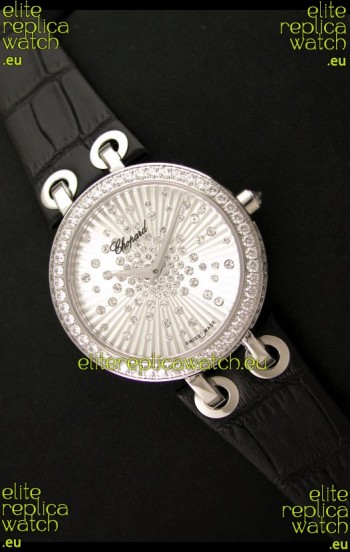 Chopard Xtravaganza Ladies Ladies Japanese Replica Watch in White Dial