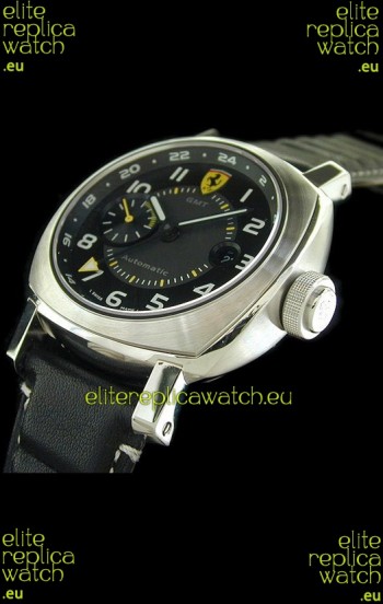 Ferrari Granturismo Swiss Replica Watch in Black Dial