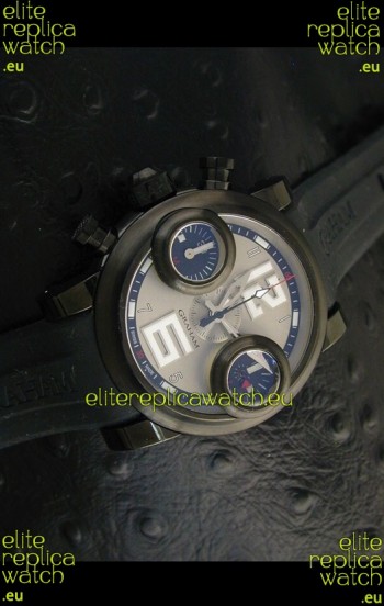 Graham Chronograph Swordfish Swiss Replica Watch in Light Grey Dial