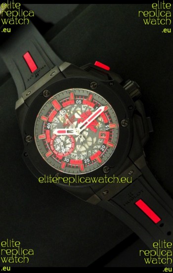 Hublot Big Bang King Power Red Devil Swiss Watch in PVD Case