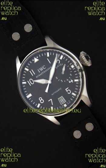 IWC Die Grosse Fliegeruhr Swiss Replica Watch in Brown Strap