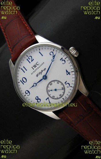IWC FA Jones Siwss Swiss Replica Watch in White Dial