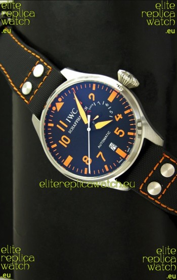 IWC Big Pilot Swiss Replica Watch in Black Dial