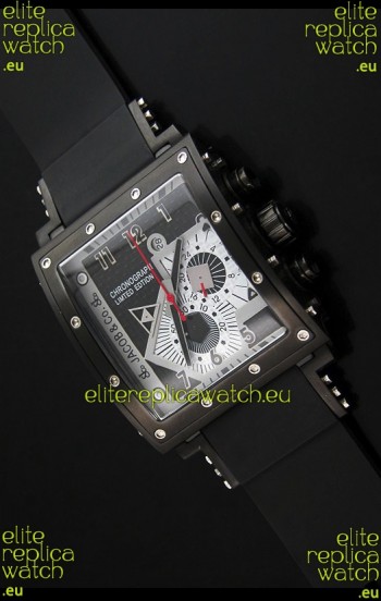 Jacob and Co. Manhattan Watch in Steel Case