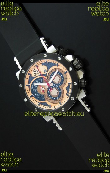 Jacob and Co. Manhattan Epic 2 Watch in Orange Dial