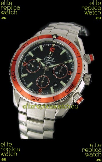 Omega Planet Ocean Seamaster Watch in Black Dial