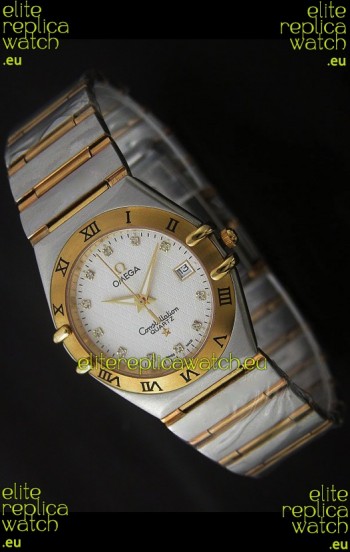 Omega Constellation Quartz in Pink Gold Two ToneCasing