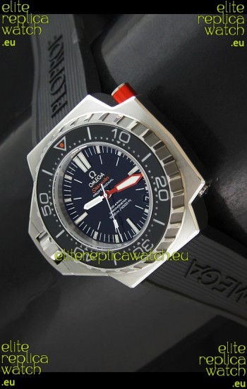 Omega Seamaster Ploprof Swiss Watch in Black Strap