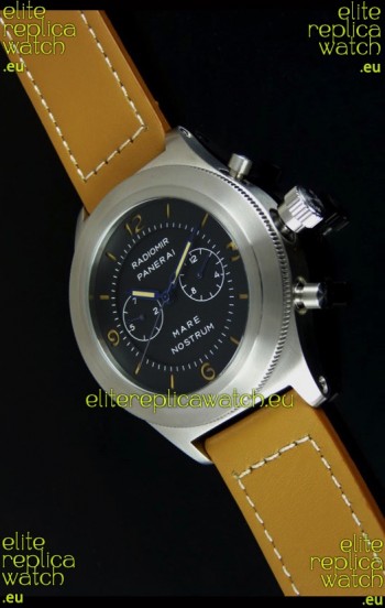 Radiomir Panerai Mare Nostrum Japanese Automatic Watch in Black Dial