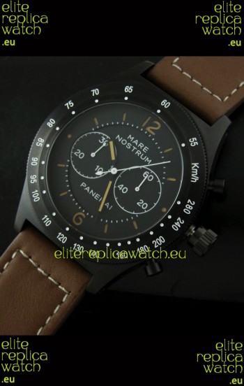 Radiomir Panerai Mare Nostrum Japanese PVD Automatic Watch