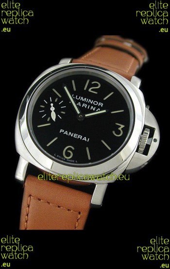 Panerai Luminor Marina Pam111 Swiss Watch - Super Luminous Hour Markers